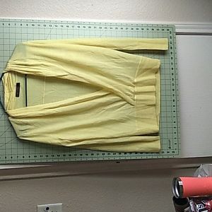 The Limited M 80 %merino wool yellow long sleeve